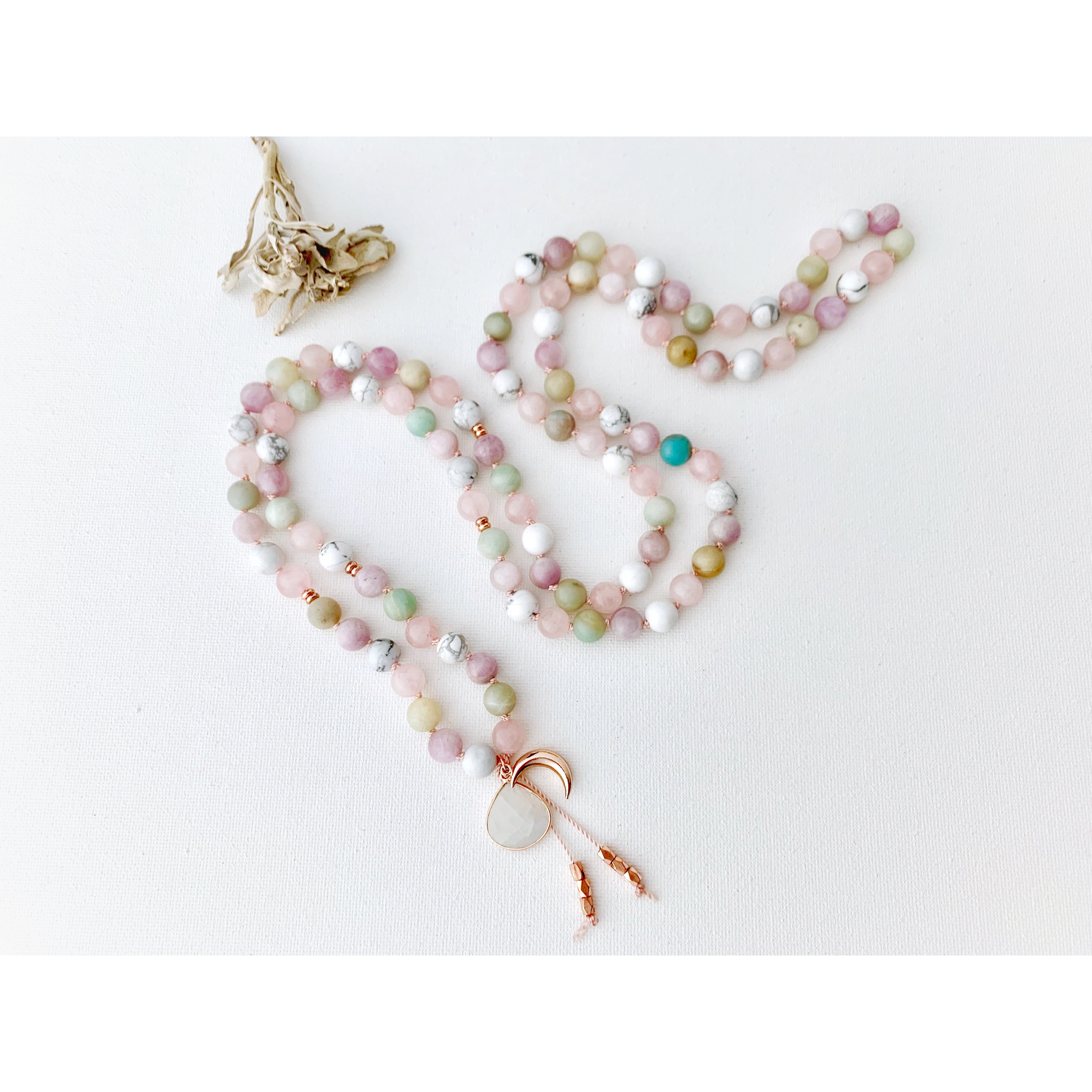 Moon Goddess Mala Necklace - Vibe Jewelry