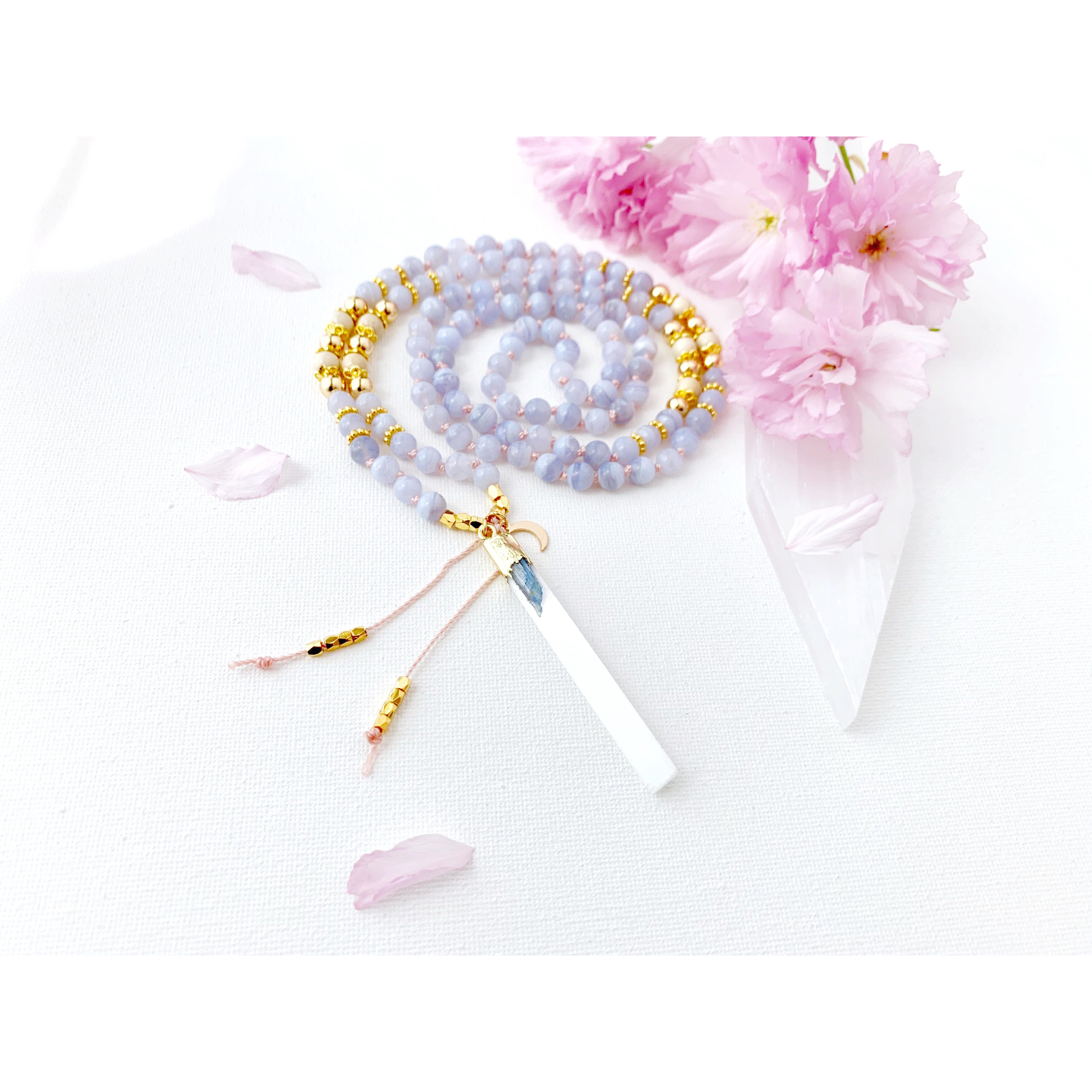 Courage Mala Necklace - Vibe Jewelry