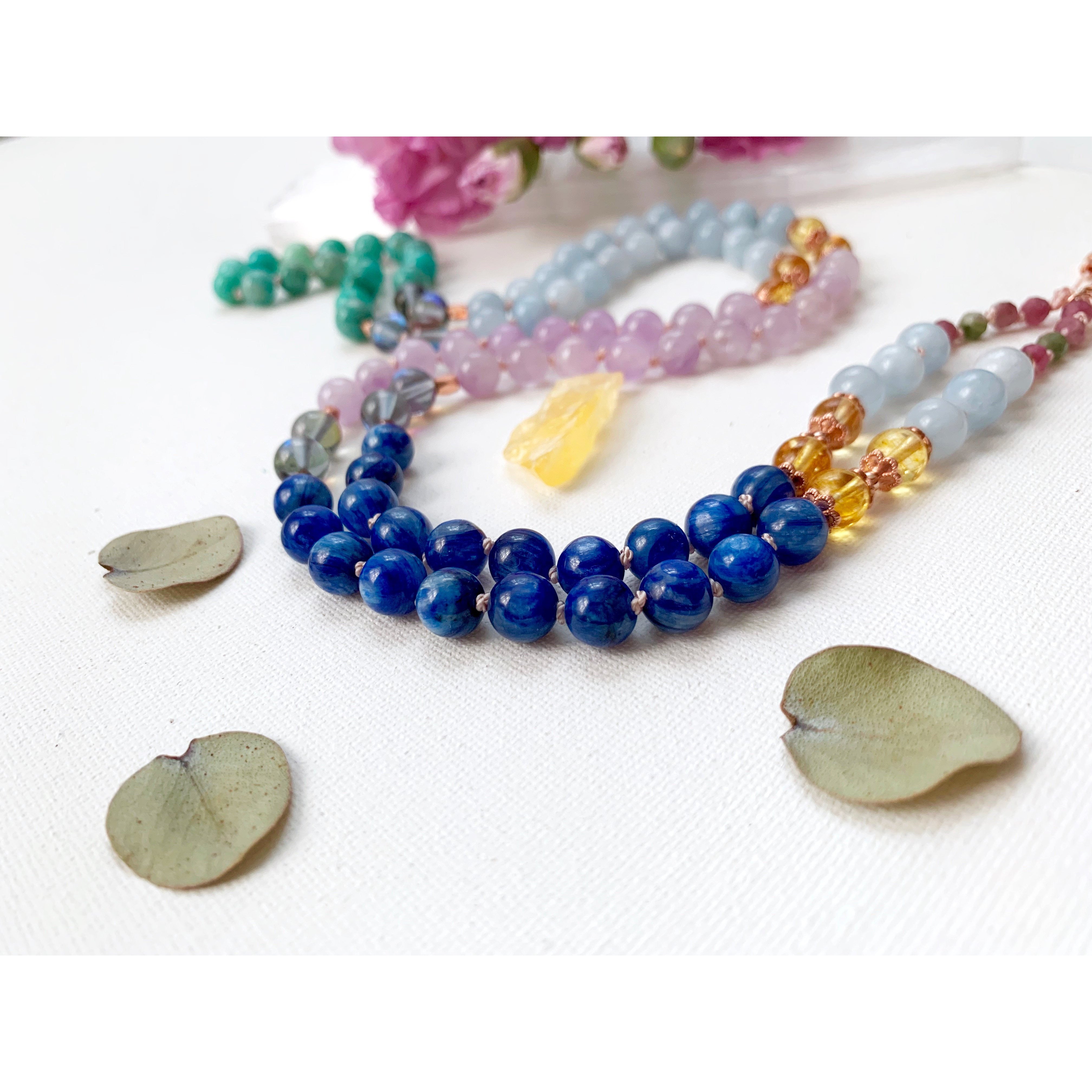 Wisdom Goddess Mala Necklace - Vibe Jewelry