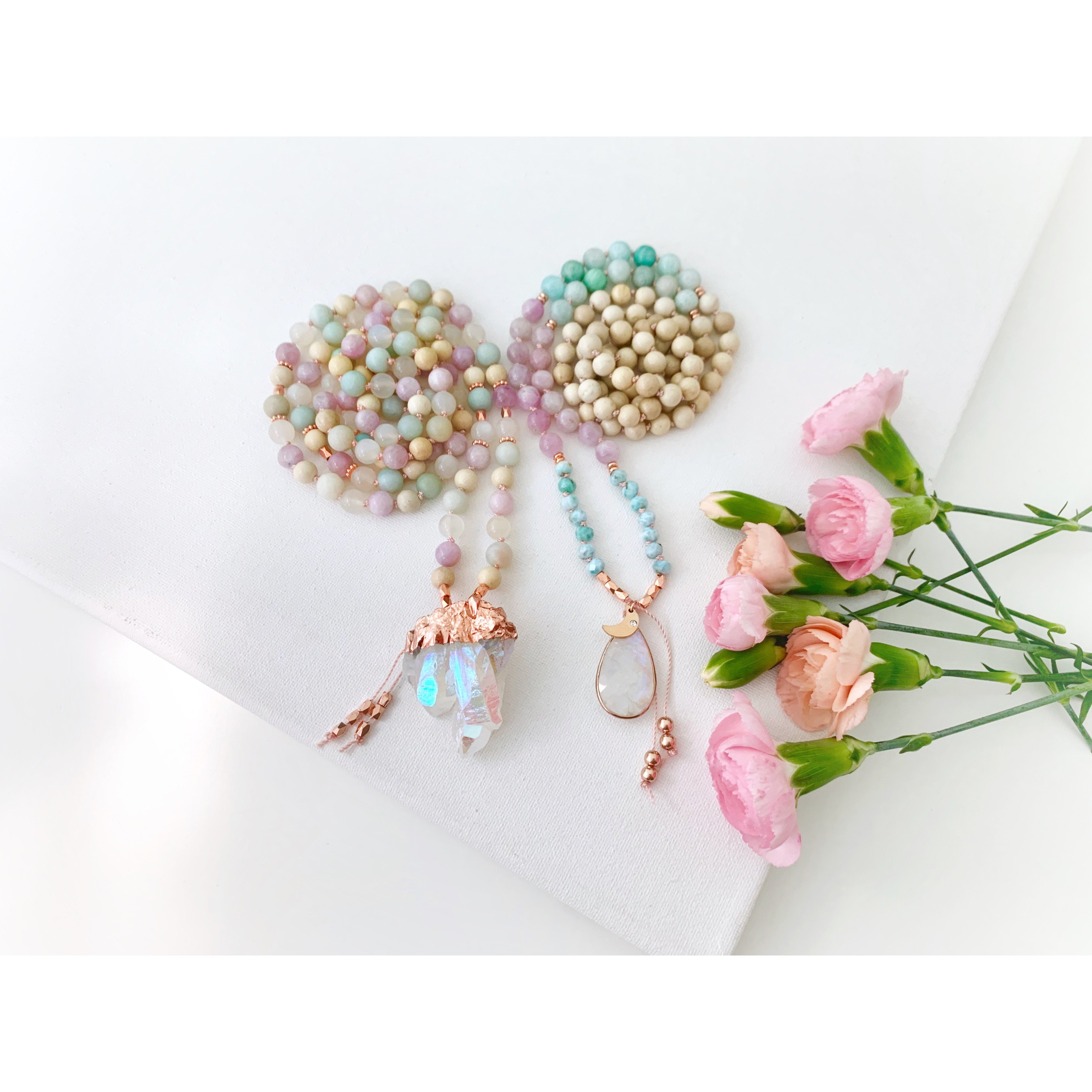 Metamorphosis Moon Mala Necklace - Vibe Jewelry