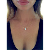 Opal Hamsa Necklace - Vibe Jewelry
