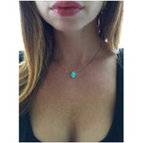 Opal Hamsa Necklace - Vibe Jewelry