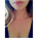 Opal Hamsa Necklace - Vibe Jewelry