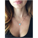 Opal Hamsa Necklace - Vibe Jewelry