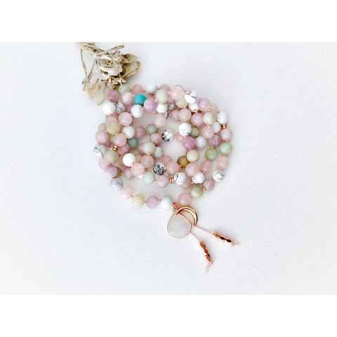 Moon Goddess Mala Necklace - Vibe Jewelry